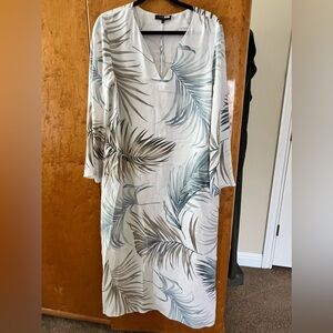 Lafayette sz large shift dress maxi